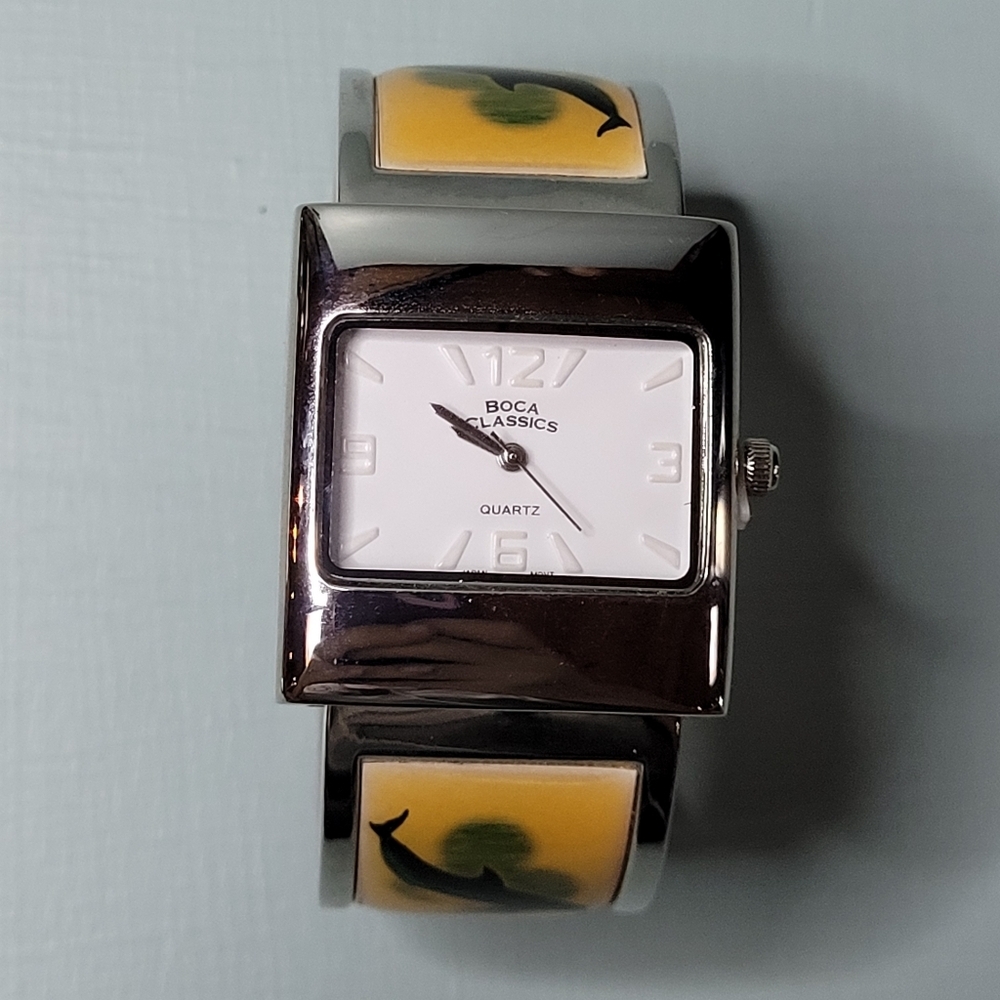 Vintage Boca Classics Orca Whale Watch